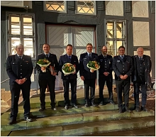 Ernennung und Abberufung stellvertretender Ortsbrandmeister Delliehausen, Ernennung zum Ehrenortsbrandmeister Ofw Escherhausen.