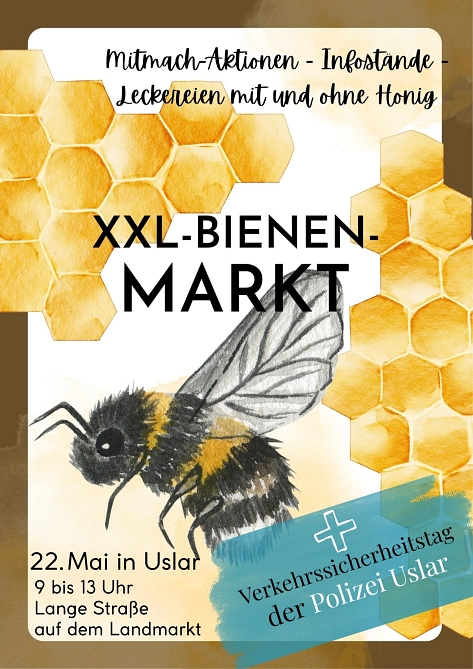 Bienenmarkt 2026 Bienenmarkt Verkehrssicherheitstag © Stadt Uslar