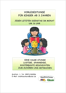 Bilderbuchkino Bilderbuchkino, Vorlesestunde