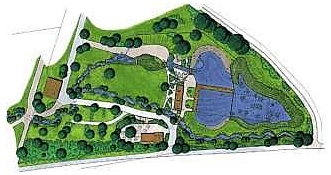 Freizeitsee Skizze&nbsp;&copy;&nbsp;Stadt Uslar