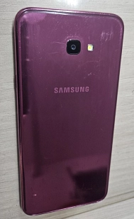Fundsache 43_2023-2 Mobiltelefon Samsung Galaxy J4+ Rückseite, Farbe pink © Stadt Uslar