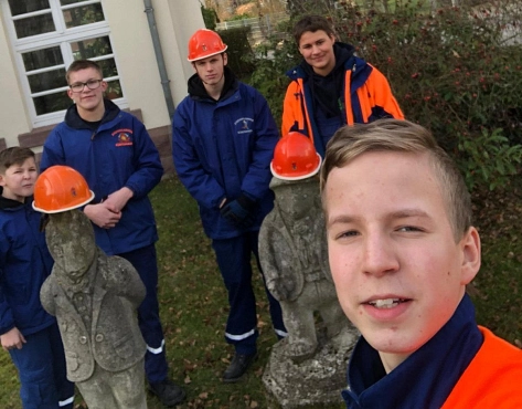 Jugendfeuerwehr Schoningen - bei der Werbeaktion "mach mit".&nbsp;&copy;&nbsp;Feuerwehr Stadt Uslar