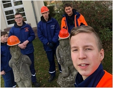 JF Schoningen mach mit Jugendfeuerwehr Schoningen - bei der Werbeaktion "mach mit".