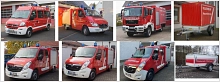 Löschzug 5 Fahrzeuge des Löschzuges 5 - Einsatzleitwagen und Gerätewagen Logistik Uslar, Tragraftspritzenfahrzeuge Bollensen, Eschershausen, Vahle und Dinkelhausen.