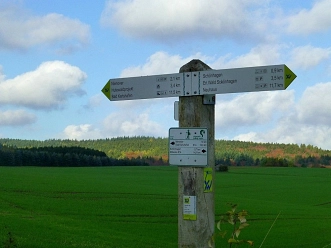 Markierung Weserbergland-Weg (XW)&nbsp;&copy;&nbsp;Stadt Uslar