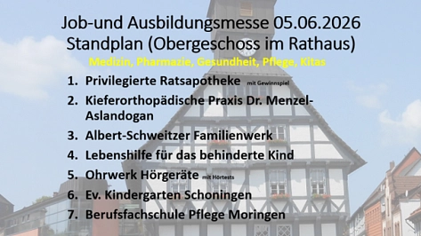 Standplan OG im Rathaus&nbsp;&copy;&nbsp;Stadt Uslar