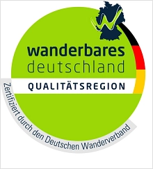 Qualitätsregion Zertifizierungslogo Qualitätsregion Wanderbares Deutschland